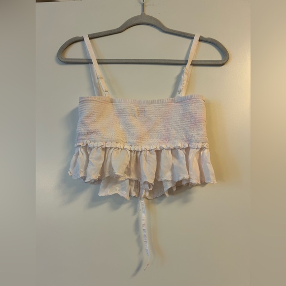 Aritzia Wilfred LaBoheme Dareau Tank cropped tie-dye camisole - Picture 3 of 6